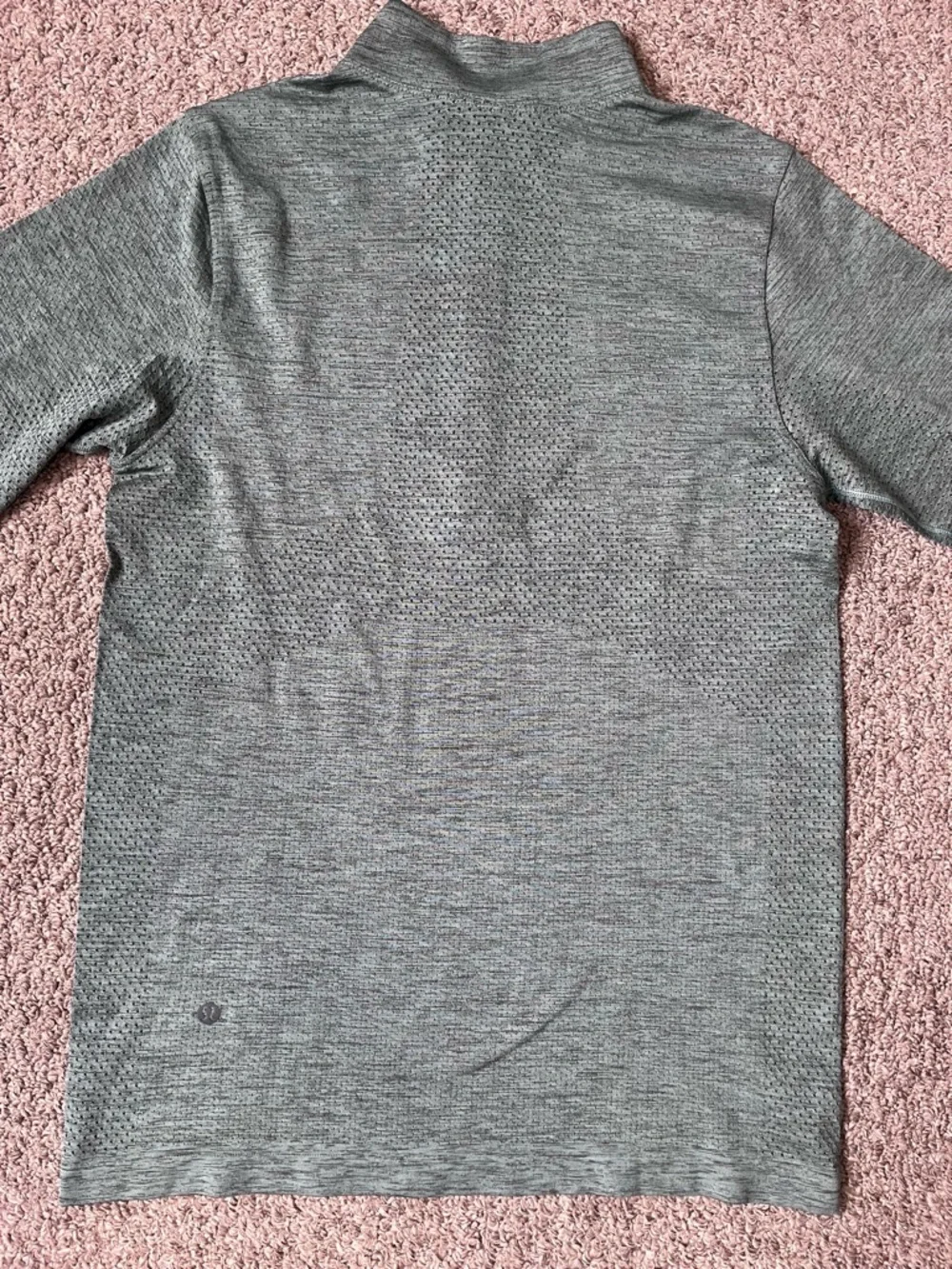 Lululemon Mens Metal Vent Green Twill 1/4 Zip size small - Picture 4 of 6